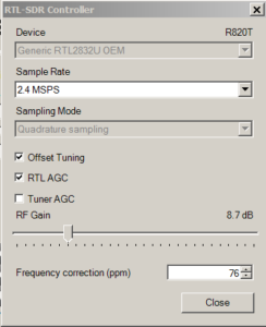 00 Mag Mount Gain Setting