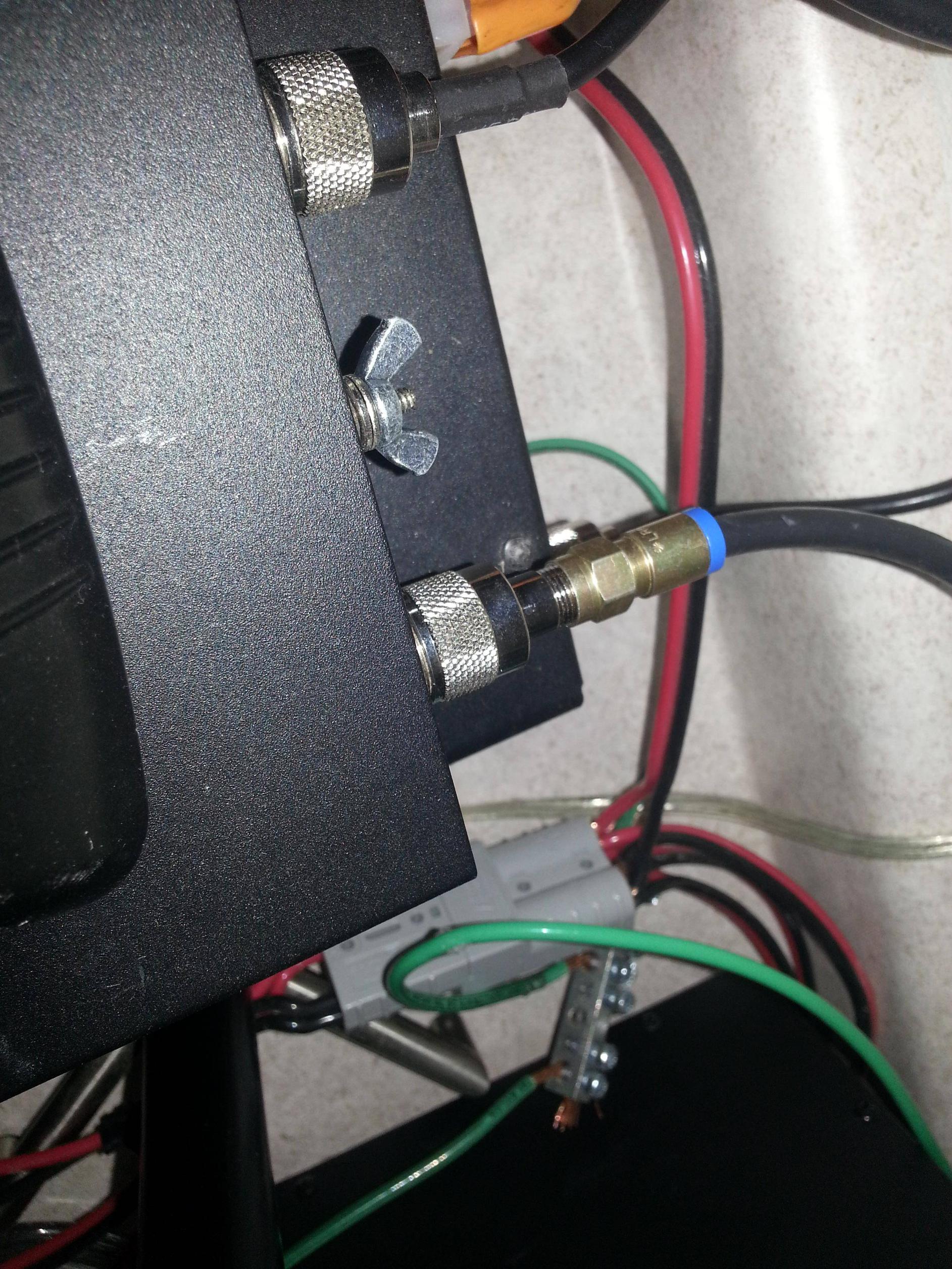 RG6 and F Connectors in Ham Radio Shawn Garringer's site